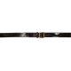 Gould &amp; Goodrich Pants Belt, 44, Nickel, Hi-Gloss, H52-44CL