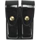 Gould &amp; Goodrich Double Magazine Case, Brass Snap - Glock 20/21 &amp; Similar, Hi-Gloss, H627-4CLBR