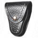 Gould &amp; Goodrich K-Force K80 Handcuff Case/Glove Pouch, Brass Hardware, Black Weave, K80WBR