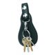 Gould &amp; Goodrich K-Force Key Strap w/Flap, Nickel, Black, K72