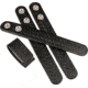 Gould &amp; Goodrich Belt Keepers - 4-Pack , Double Snap, Hidden, Black Weave, K76-4WHS