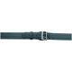 Gould &amp; Goodrich Leather Lined Duty Belt, 4 Row Stitched, 56, Brass Buckle, Black, B59-56FL4RBR