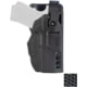 Gould &amp; Goodrich TELR X3000 Non-Light Bearing OWB Belt Holster, Glock 19 All Gens, Glock 23 Gens 3/4, No Hood, Level 1, 4 Belt Loop, Optic Capable, Right, Black Weave, X3000-19NO-1W
