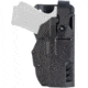 Gould &amp; Goodrich TELR X3000 Non-Light Bearing OWB Belt Holster, SIG Sauer P320 X5, No Hood, Level 1, Optic Capable, Romeo, Right, Black, X3000-09MNO-1