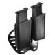 Gould &amp; Goodrich Open-Top Double Magazine Case, Right Hand, Glock 20, 21, Black, T537-4