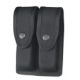 Gould &amp; Goodrich Ballistic Nylon Double Magazine Case, Colt 1911, Black Ballistic Nylon, X627-2
