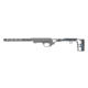Grey Birch MFG La Chassis T1X Complete Aluminium Chassis System, Right Handed, 10in, Picatinny/M-LOK, Clear Hard Anodize, LaChassis-T1X-RH