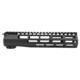 Grey Ghost Precision M-LOK Handguard, AR-15, 9.25 inch, Aluminum, 0.6 lb, Type III Class 2 Hard Coat Anodized Finish, True Black, GGP-556-9-HG
