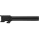 Grey Ghost Precision Match Non-Threaded Pistol Barrel, Glock 17 Gen 5, 9mm, 4.5inch, 1-10 Twist, Nitride Finish, Black, BARREL-G17-5-NT-BN