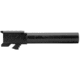 Grey Ghost Precision Match Non-Threaded Pistol Barrel, Glock 19 Gen 5, 9mm, 4 inch, Nitride Finish, Black, BARREL-G19-5-NT-BN