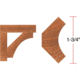Grizzly Industrial 2in. Cove Moulding - 1in. Bore C2203