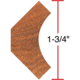 Grizzly Industrial 2in. Cove Moulding - 1in. Bore C2203