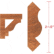 Grizzly Industrial 3in. Crown Moulding - 1in. Bore C2209