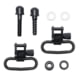 GrovTec US Machine Screw Forend Locking Swivel Set, 1.25in, Black Oxide, GTSW08