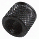 GrovTec US Muzzle Thread Protector, For Glock 17 &amp; 19, Most 9mm, 1/2x28 Thread, .641in OD, Black, GTHM244