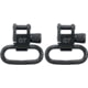 GrovTec US Locking Swivel Set, 1in, Black, GTSW01
