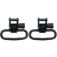 GrovTec US Locking Swivel Set, 1.25in, Black, GTSW02