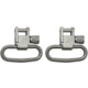 GrovTec US Locking Swivel Set, 1.25in, Nickel, GTSW04