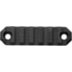 GrovTec US M-Lok Picatinny Rail, 3in, 7 Slot, Black, GTSW237