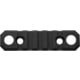 GrovTec US M-Lok Picatinny Rail, 3.1in, 5 Slot, Black, GTSW241