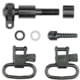 GrovTec US Remington Rifle Locking Swivel Set, Remington 760/7600, Black, GTSW18