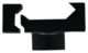 GrovTec US Full Rotation push button base Picatinny Swivel Mount, Black, GTSW278