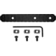 GrovTec US M-Lok Picatinny Rail, 6in, 15 Slot, Black, GTSW239
