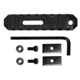 GrovTec US Stock AR Picatinny Rail, 3.8in, 9 Slot, Black, GTSW190
