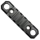 GrovTec US Stock AR Picatinny Rail, 3.1in, 5 Slot, Black, GTSW192
