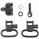 GrovTec US Shotgun Locking Swivel Set, For Remington 11-87, 12 Gauge, Black, GTSW36