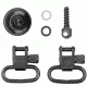 GrovTec US Shotgun Locking Swivel Set, For Remington 870 Express, 12 Gauge, Black, GTSW34