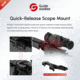 Guide Sensmart TR Series 430A 3.3-13.2x35mm Thermal Rifle scope, 50 Hz, 400x300, TR430-A