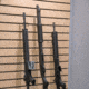 Gun Storage Solutions Gss Slatwall/pegboard Vertical Gun Cradles 10 Pack