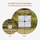 GUNNR Heimdall HD 6-24x50mm 30mm Tube Rifle Scope, First Focal Plane