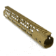 GUNTEC USA 12in Ultra Lightweight Thin M-Lok System Free Floating Handguard w/Monolithic Top Rail,Cerakote Flat Dark Earth GT-12MLK-FDE