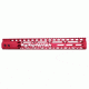 GUNTEC USA 15in Air Lite Series M-Lok Free Floating Handguard with Monolithic Top Rail, Red GT-15MLK-AL-RED