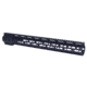Guntec USA 16.5 AIR-LOK Series M-LOK Compression Free Floating Handguard w/ Monolithic Top Rail, .308 Cal, Anodized Black, GT-16.5ALC-308
