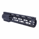 Guntec USA .308 Caliber AIR-LOK Series M-LOK Compression Free Floating Handguard w/Monolithic Top Rail, 9in, Black, GT-9ALC-308