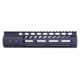 Guntec USA .308 Caliber Ultra Lightweight Thin M-LOK System Free Floating Handguard w/Monolithic Top Rail, 9in, Black, GT-9MLK-308