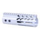 Guntec USA 6'' Ultra Lightweight Thin M-LOK Free Floating Handguard w/ Monolithic Top Rail, Anodized Clear, GT-6MLK-CLEAR