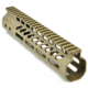 GUNTEC USA 9in Ultra Lightweight Thin M-Lok System Free Floating Handguard w/Monolithic Top Rail,Cerakote Flat Dark Earth GT-9MLK-FDE