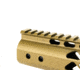 Guntec USA Air Lite M-Lok Free Floating Handguard w/Monolithic Top Rail, 12in, Flat Dark Earth, GT-12MLK-AL-FDE