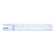 Guntec USA Air Lite M-LOK Free Floating Handguard w/Monolithic Top Rail, 15in, Clear, GT-15MLK-AL-CLEAR
