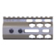 Guntec USA Air Lite Series Honeycomb M-LOK Free Floating Handguard w/ Monolithic Top Rail, 4in, Cerakote Flat Dark Earth, GT-4HC-AL-MLK-FDE