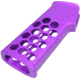 Guntec USA Air Lite Series Skeletonized Aluminum Pistol Grip, Anodized Purple, AIRLITE-PG-PURPLE