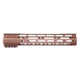 Guntec USA AIR-LOK Series M-LOK Compression Gen 2 Free Floating Handguard w/Monolithic Top Rail, 12in, Bronze, GT-12ALC-G2-BRZ