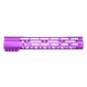 Guntec USA AIR-LOK Series M-LOK Compression Gen 2 Free Floating Handguard w/Monolithic Top Rail, 12in, Purple, GT-12ALC-G2-PURPLE