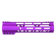 Guntec USA AIR-LOK Series M-LOK Compression Gen 2 Free Floating Handguard w/Monolithic Top Rail, 9in, Purple, GT-9ALC-G2-PURPLE
