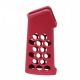 Guntec USA Airlite Series Skeletonized Aluminum Pistol Grip, Red, AIRLITE-PG-RED