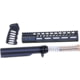 Guntec USA AR-15 10in Pistol Brace Build Kit With Milspec Buffer Tube, Anodized Black, ULTRA-BBK10-BLACK